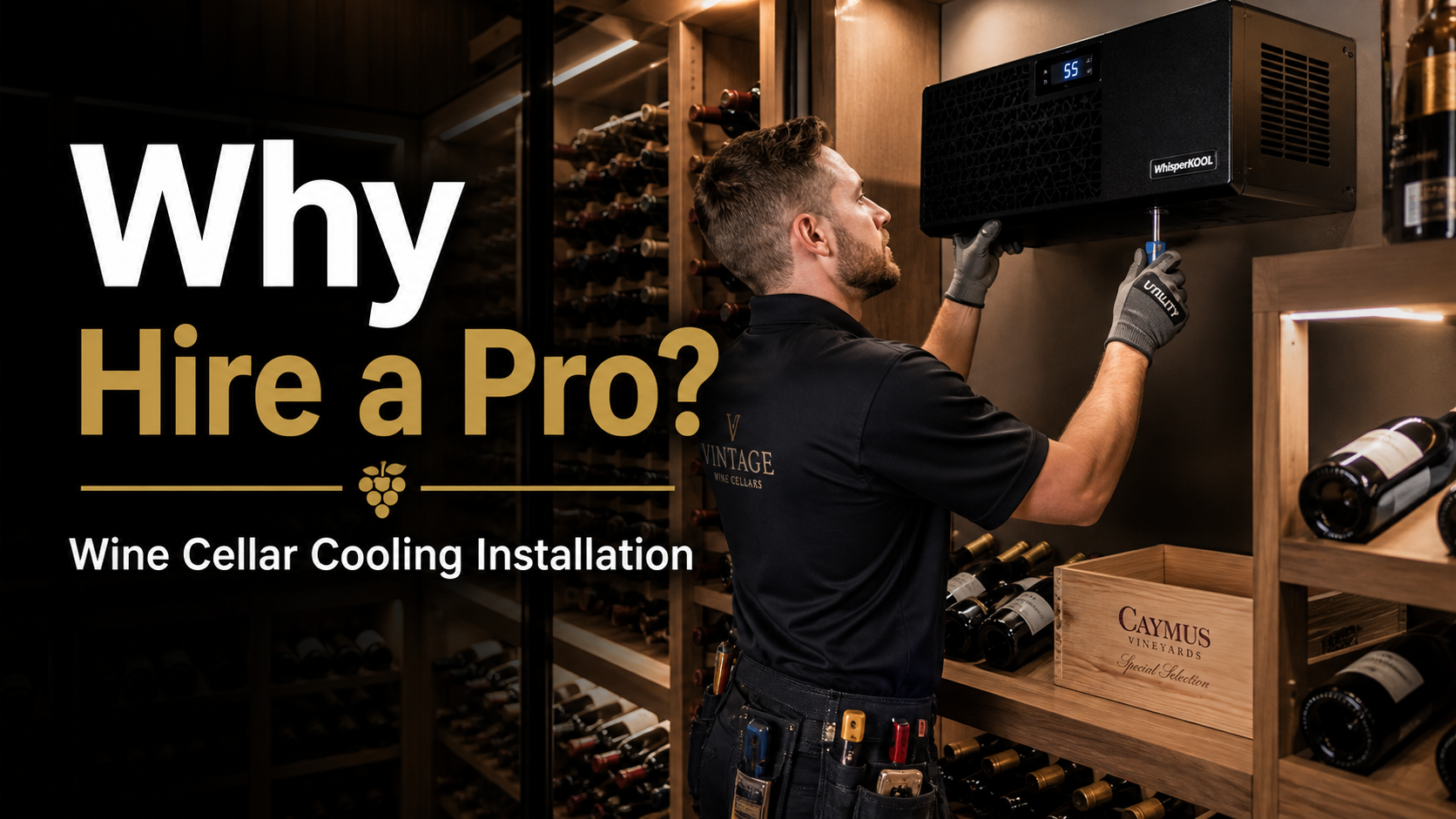 Why It's Worth Hiring a Pro for Wine Cellar Cooling Unit Installation